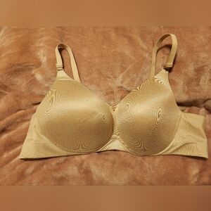 Cacique Tan Lightly Lined, No-Wire Bra